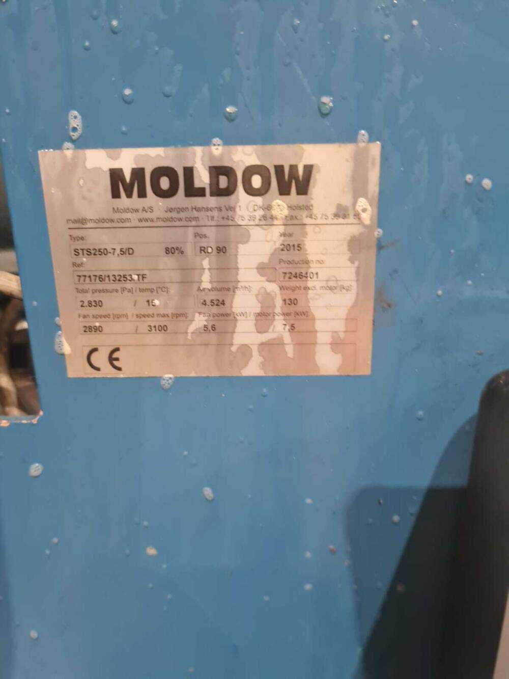 Moldow STS250-7,5/D (Used)